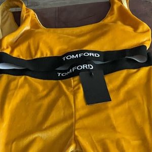 NWT Tom Ford bralette and leggings set